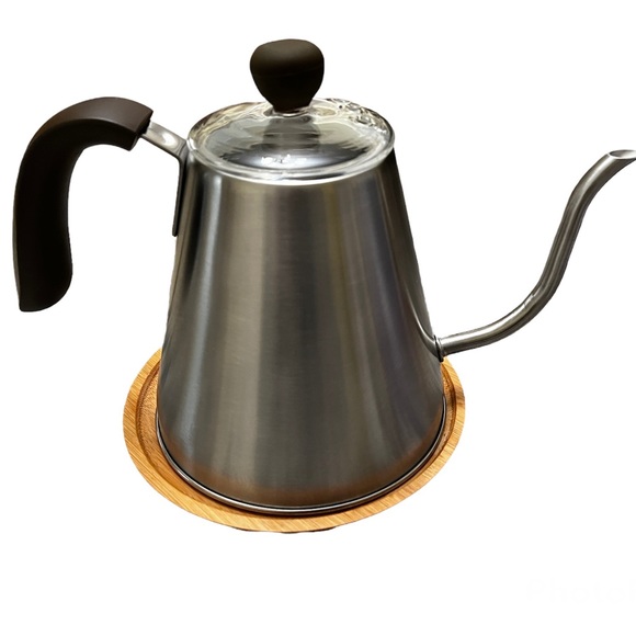Caribou Coffee Stainless Steel Gooseneck Kettle | 34 oz - Picture 7 of 10